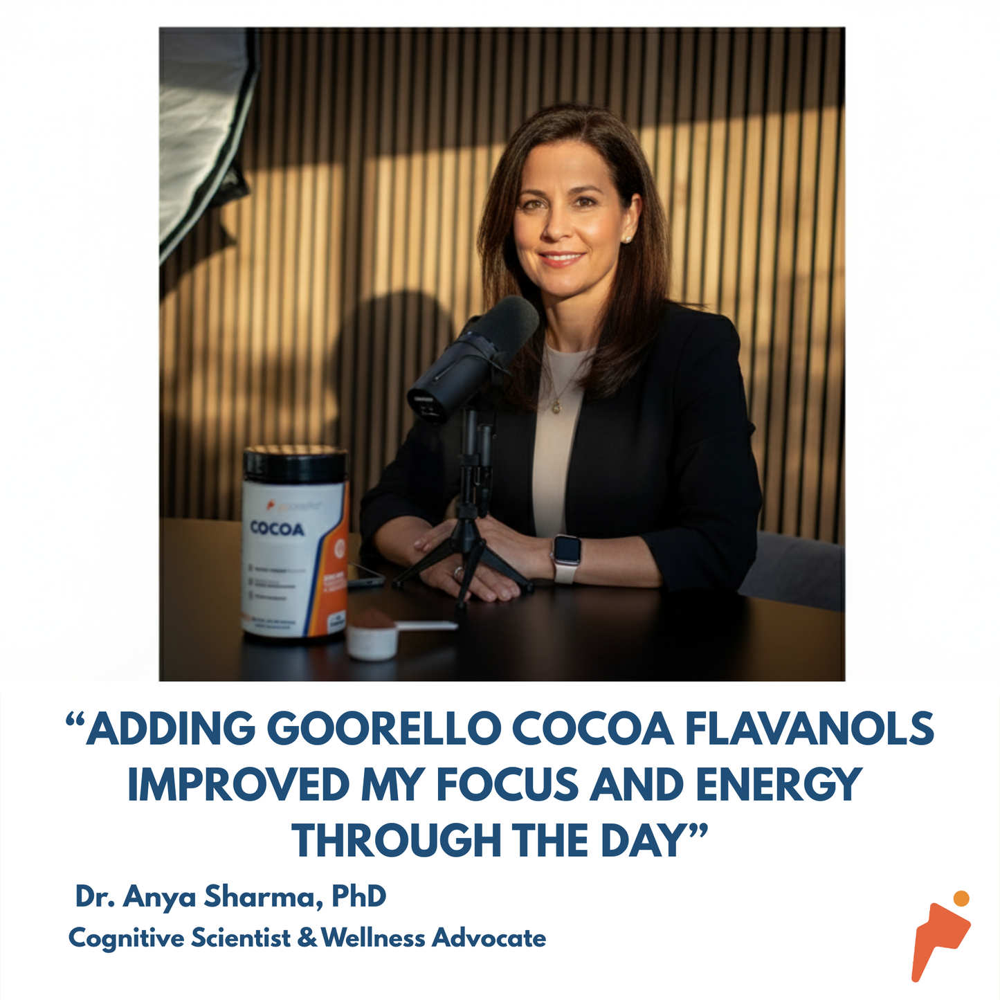 Goorello™ High Flavanols Cocoa Capsules