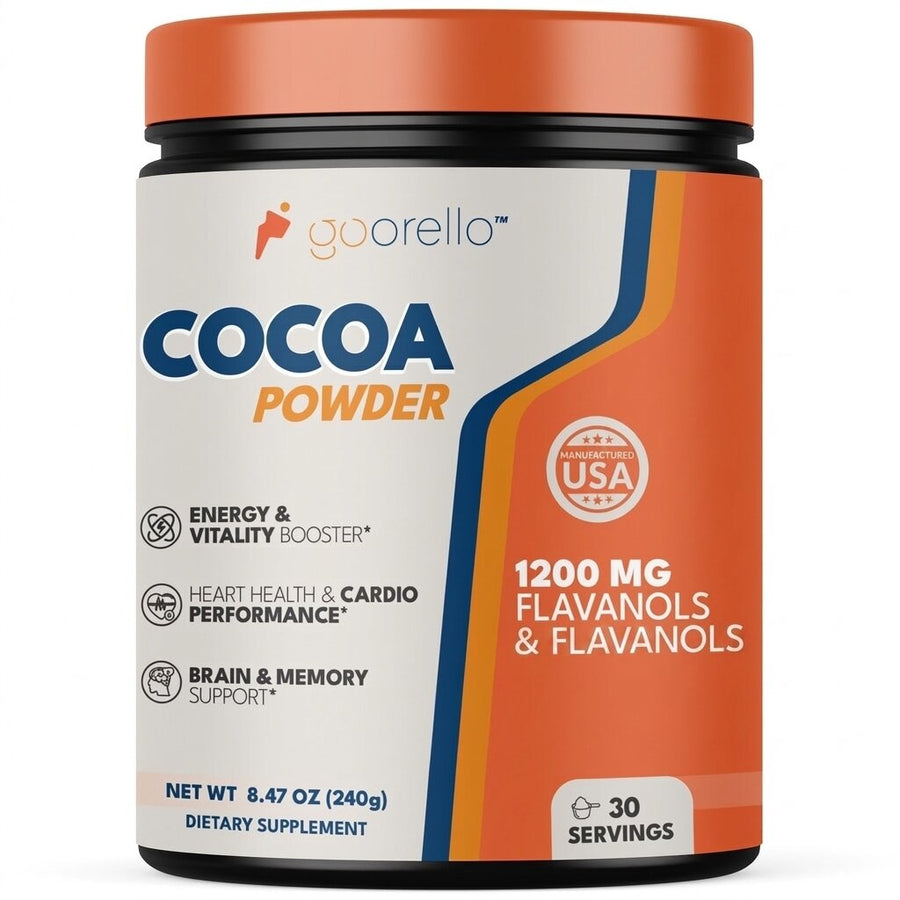 Goorello High Flavanols Cocoa Powder – Vegan