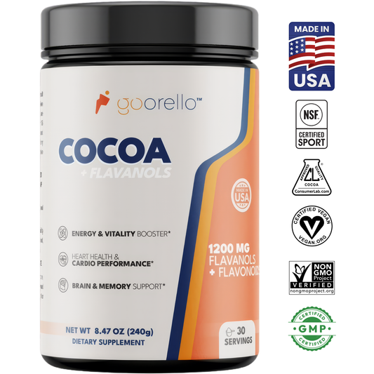 Goorello™ Cardio Health Cocoa + Flavanols (1200mg)