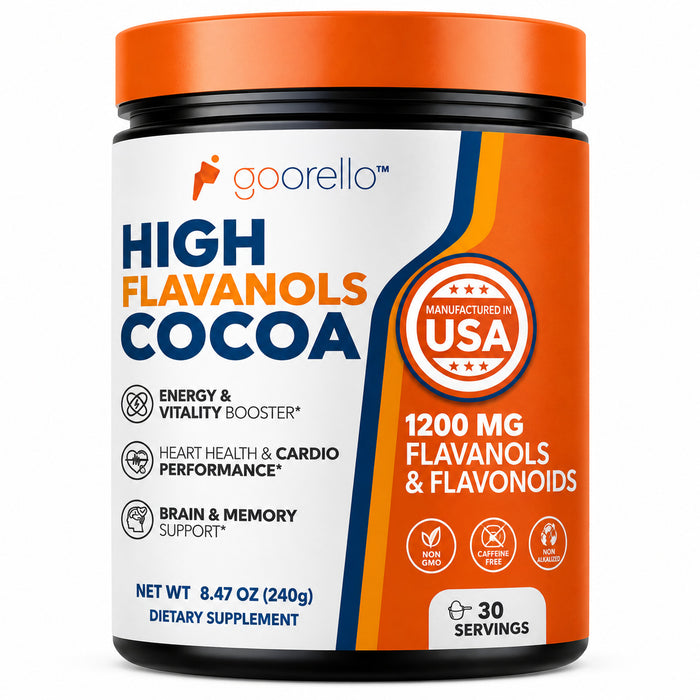 Goorello High Flavanols Cocoa Powder – Vegan
